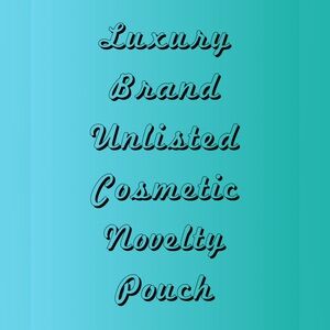 Luxury Brand Novelty Cosmetic Beauty Bag